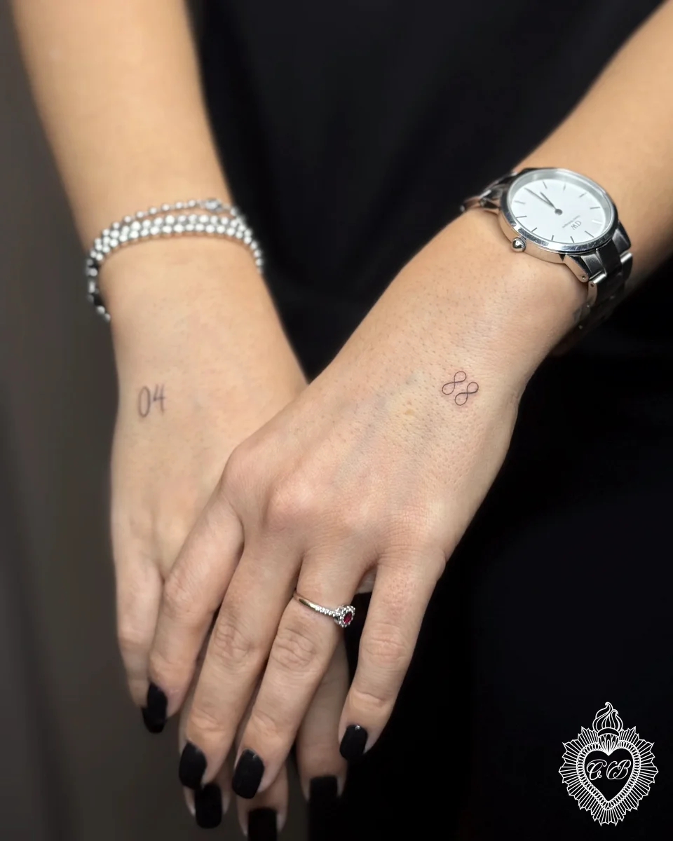 Tatuaggio Fine Line 7 di Chantal Bortolussi
