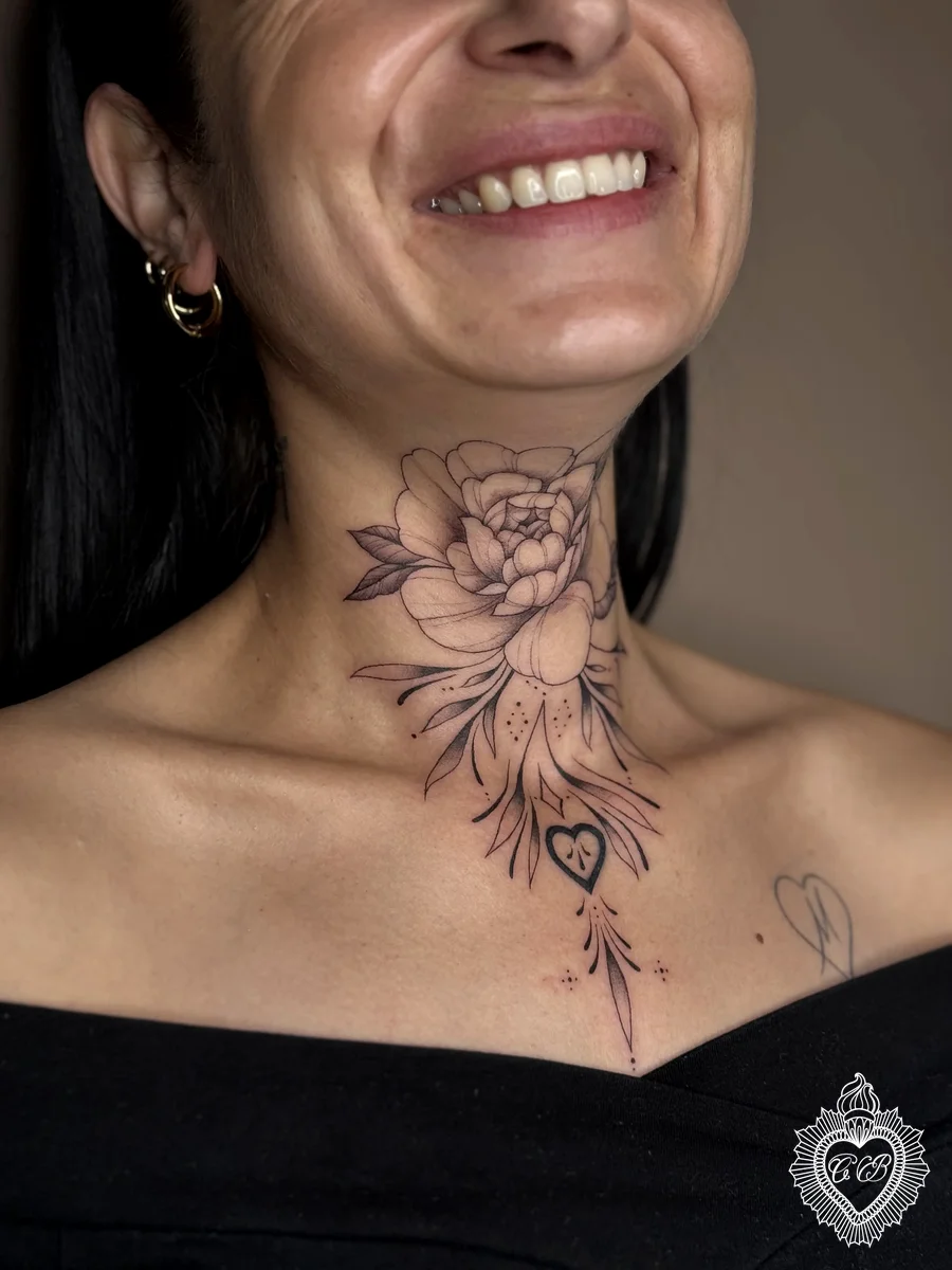 Tatuaggio Fine Line 45 di Chantal Bortolussi
