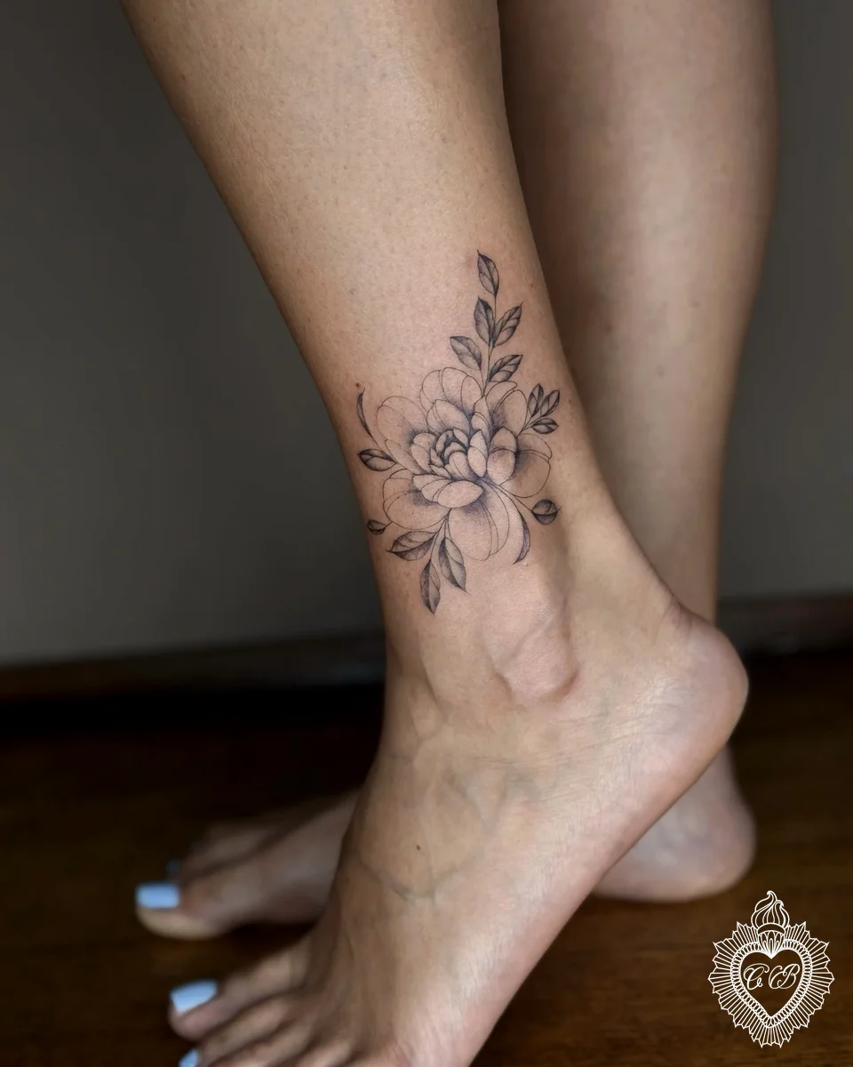 Tatuaggio Fine Line 87 di Chantal Bortolussi