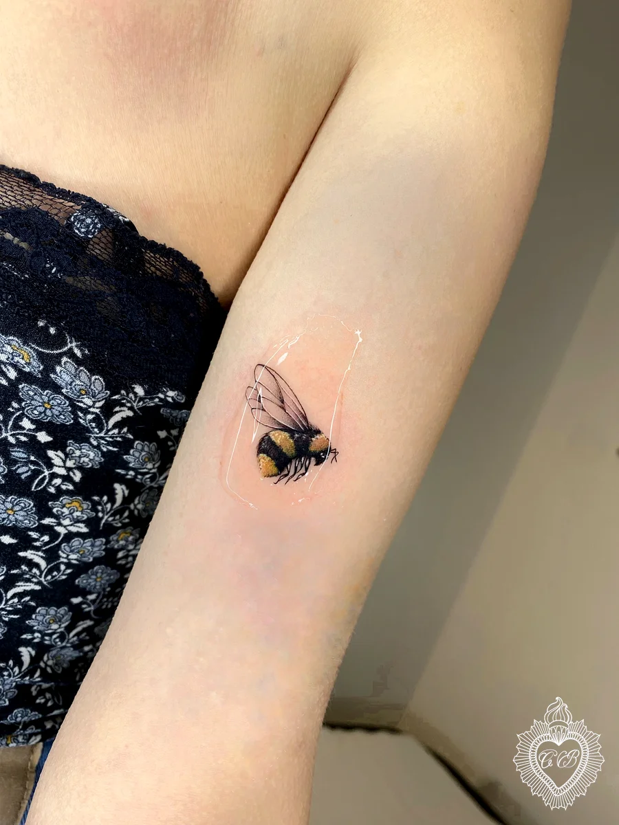 Tatuaggio Microrealismo 1 di Chantal Bortolussi