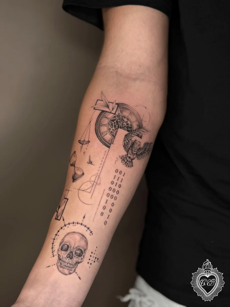 Tatuaggio Microrealismo 6 di Chantal Bortolussi